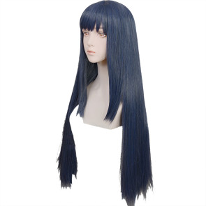Blue 80cm Magia Record: Puella Magi Madoka Magica Side Story Yachiyo Nanami Cosplay Wig
