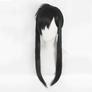 Black 70cm Final Fantasy VII Rebirth Tifa Lockhart Swimsuit Cosplay Wig