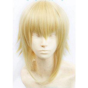 40cm Gold BlazBlue Jin Kisaragi Cosplay Wig