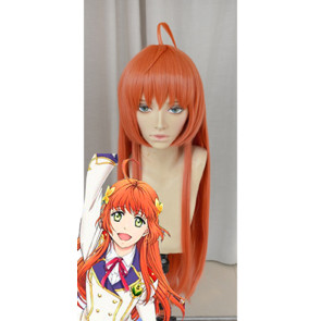 Orange 70cm Magic-kyun Renaissance Kohana Aigasaki Cosplay Wig
