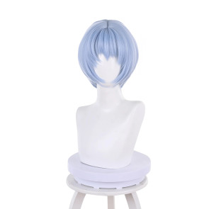Blue 30cm Neon Genesis Evangelion Rei Ayanami Cosplay Wig