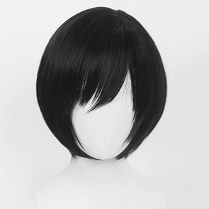 Black 30cm Final Fantasy VII Remake Yuffie Kisaragi Cosplay Wig