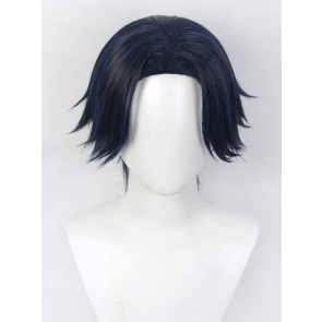 Blue 30cm Tokyo Revengers Kakucho Cosplay Wig