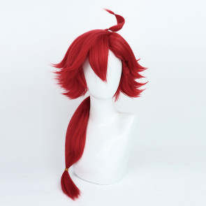 Red 70cm Mobile Suit Gundam: The Witch From Mercury Suletta Mercury Cosplay Wig