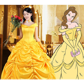 Beauty and the Beast Belle Dress Cosplay Costume