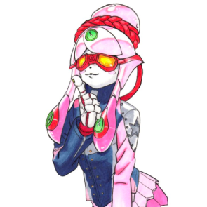 Uchu Sentai Kyuranger Raptor 283/Washi Pink Cosplay Costume