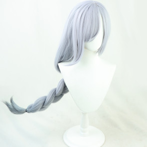 Blue 100cm Genshin Impact Shenhe Cosplay Wig