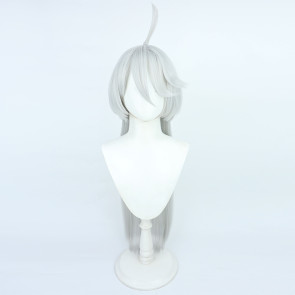 Silver 80cm Mobile Suit Gundam: The Witch From Mercury Miorine Rembran Cosplay Wig
