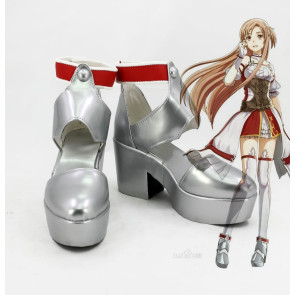 Sword Art Online: Hollow Realization Yuuki Asuna Cosplay Shoes