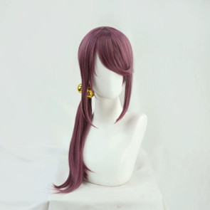 Purple 60cm Revue Starlight Junna Hoshimi Cosplay Wig