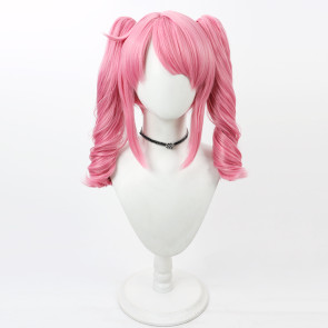 Pink 30cm Gushing over Magical Girls Haruka Hanabishi Cosplay Wig