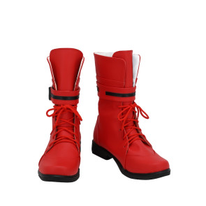 Final Fantasy VII Remake Tifa Lockhart Red Cosplay Shoes Version 2