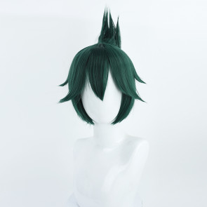 Green 30cm Overwatch Kiriko Kamori Cosplay Wig