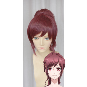 35cm Red B-Project Tsubasa Sumisora Cosplay Wig