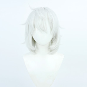 Silver 35cm Arknights Luo Xiaohei Cosplay Wig
