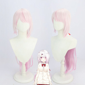 Pink 60cm Virtual YouTuber Shiina Yuika Cosplay Wig