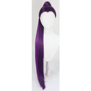 Purple 100cm League of Legends LOL K/DA All Out Kaisa Cosplay Wig