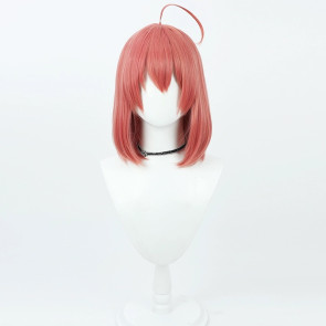 Red 35cm Virtual YouTuber Sakura Miko Cosplay Wig