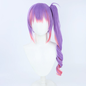 60cm Virtual YouTuber Tokoyami Towa Uniform Cosplay Wig