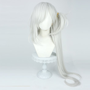 Silver 95cm Blue Archive Asagi Mutsuki Cosplay Wig