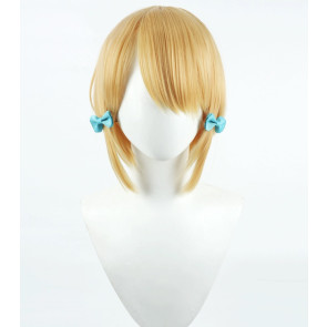 Gold 30cm Blue Archive Saiba Midori Cosplay Wig
