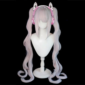 Pink 100cm Nikke The Goddess of Victory Alice Cosplay Wig