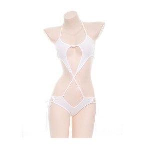 White Sexy Bandage Bikini