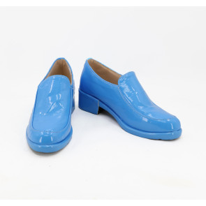 JoJo's Bizarre Adventure 4 Rohan Kishibe Blue Cosplay Shoes