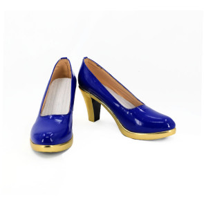 THE iDOLM@STER Cinderella Girls Fumika Sagisawa Blue Cosplay Shoes