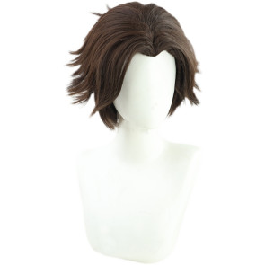 Brown 30cm League of Legends Arcane War of Two Cities Viktor Cosplay Wig