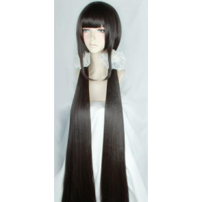 Black 120cm Danganronpa V3: Killing Harmony Maki Harukawa Cosplay Wig
