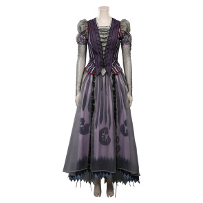 Lemony Snicket's A Series of Unfortunate Events Violet Baudelaire Cosplay Costume 