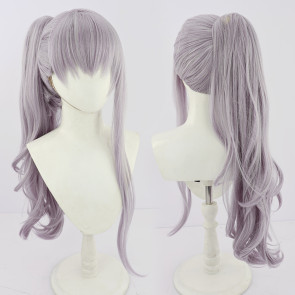 Purple 80cm BanG Dream! Roselia Minato Yukina Ponytail Cosplay Wig