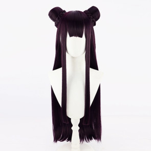 Purple 90cm Virtual YouTuber Ninomae Ina'nis Cosplay Wig