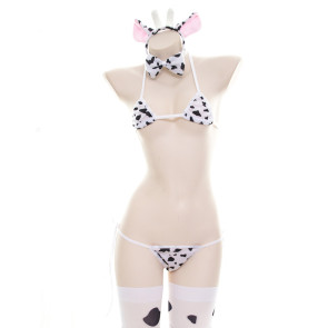 Cute Cow Bikini Set