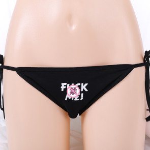 Black Sexy Girl's String Underwear