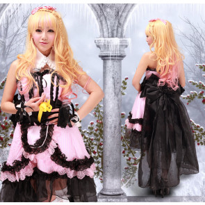 Macross Frontier Sheryl Nome Pink & Black Lolita Dress