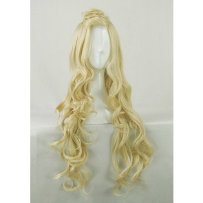 Golden 80cm ZONE-00 Hime Cosplay Wig