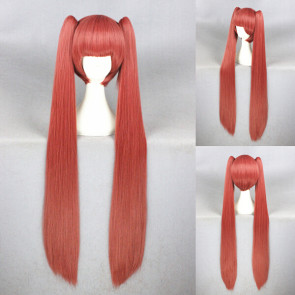 Red 100cm Gugure! Kokkuri-san Tama Cosplay Wig