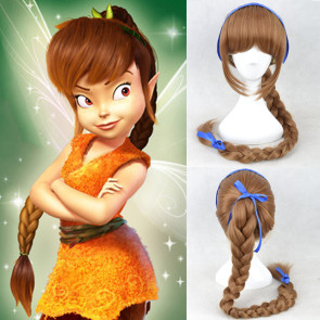 80cm Brown Tinker Bell Fawn Cosplay Wig