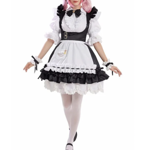 Final Fantasy XIV Lalafell Maid Cosplay Costume