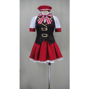 Is the Order a Rabbit? Cocoa Hoto Cosplay Costume (Red Skirt)