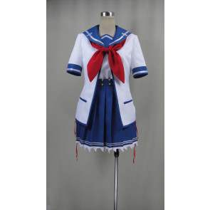 Aokana: Four Rhythm Across Asuka Kurashina the Blue Cosplay Costume