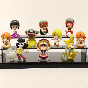 10-Piece One Piece Mini PVC Action Figure Set-A