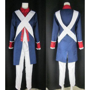 Axis Powers Hetalia America War of Independence Cosplay Costume