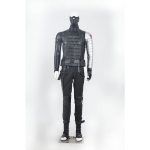 Captain America The Winter Soldier Winter Soldier Cosplay Costume