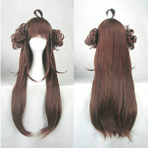 Brown 80cm Kantai Collection Kongo Cosplay Wig