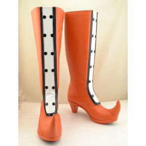 Ojamajo Doremi Magical DoReMi Orange Cosplay Boots