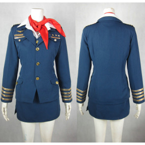 Uta no Prince-sama Ringo Tsukimiya Stewardess Cosplay Costume