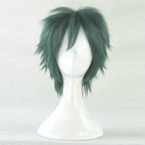 Green 35cm The Devil Is a Part-Timer! Sadao Mao Cosplay Wig